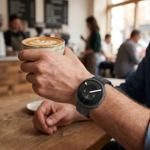 Tech-Protect Silicone Evo Samsung Galaxy Watch 8 / 9 / Classic (40/44/46mm) szilikon szíj, fekete