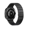 Pitaka Carbon Samsung Galaxy Watch Ultra 2024 / 2025 / 2026 (47mm) szíj, Carbon Fiber, fekete