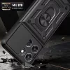 Tech-Protect Camshield Pro Motorola G67 / G77 / G87 strapabíró tok kameravédelemmel, kitámasztóval, fekete