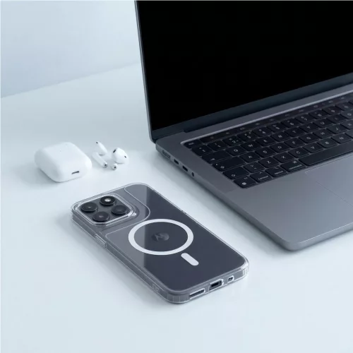 Tech-Protect Flexair Hybrid Motorola G67 / G77 / G87 hátlap tok, MagSafe, átlátszó
