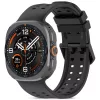 Tech-Protect Silicone Air Samsung Galaxy Watch Ultra 2024 / 2025 / 2026 (47mm) szíj, fekete
