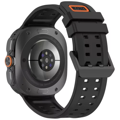 Tech-Protect Silicone Air Samsung Galaxy Watch Ultra 2024 / 2025 / 2026 (47mm) szíj, fekete