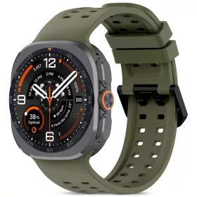   Tech-Protect Silicone Air Samsung Galaxy Watch Ultra 2024 / 2025 / 2026 (47mm) szíj, zöld