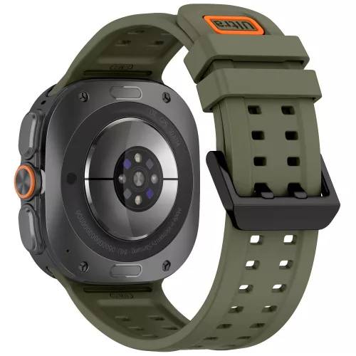 Tech-Protect Silicone Air Samsung Galaxy Watch Ultra 2024 / 2025 / 2026 (47mm) szíj, zöld