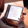 Tech-Protect Wallet Samsung Galaxy Z Fold 8 Ultra flip / kinyitható tok, fekete