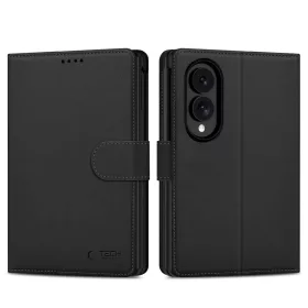   Tech-Protect Wallet Samsung Galaxy Z Fold 8 flip / kinyitható tok, fekete