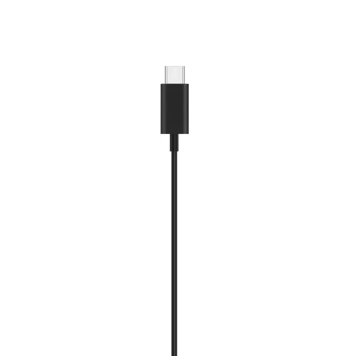 Tech-Protect UltraBoost G3 USB-C vezetékes fülhallgató hangerőszabályzóval, mikrofonnal, fekete