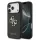Guess PU 4G Metal Logo Apple iPhone 18 Pro / iPhone 17 Pro hátlap tok, fekete