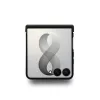 Guess PU Leather 4G Samsung Galaxy Z Flip 8 hátlap tok, MagSafe, szürke