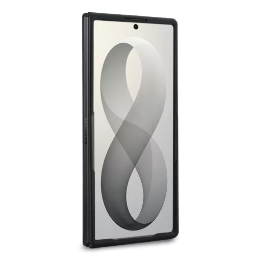 Guess PU Leather 4G Samsung Galaxy Z Fold 8 Ultra hátlap tok, MagSafe, barna