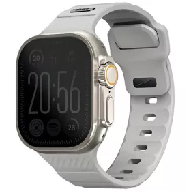   Uniq Stride Apple Watch 44/45/46/49mm gumis szilikon szíj, szürke