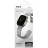 Uniq Stride Apple Watch 44/45/46/49mm gumis szilikon szíj, szürke