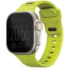 Uniq Stride Apple Watch 44/45/46/49mm gumis szilikon szíj, lime (zöld)