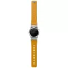 UNIQ Fluo x Smart-Fit Garmin szíj, mágneses, szilikon / rozsdamentes acél, 22mm, narancs