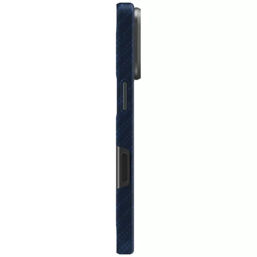 Uniq Keva Edge Apple iPhone 17 Pro Aramid tok, MagSafe, kék