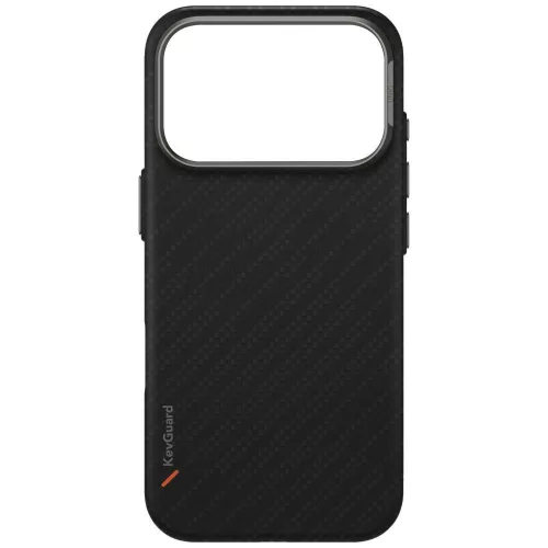 Uniq Keva Edge Apple iPhone 17 Pro Max Aramid tok, MagSafe, fekete