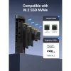Ugreen CM767 SSD külső ház M.2 NVMe, szürke