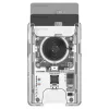 Spigen Ultra Hybrid mágneses kártyatartó, MagSafe, Zero One, átlátszó