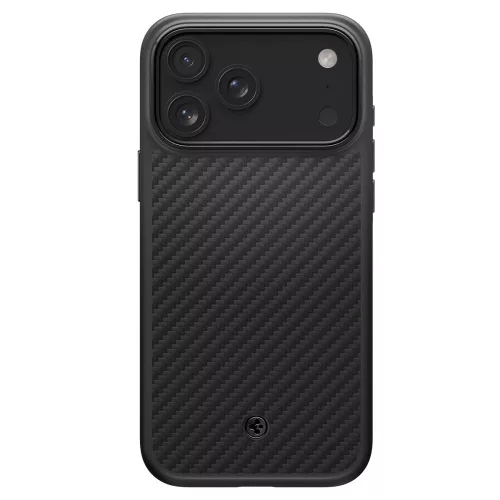 Spigen Enzo Aramid T MagFit Apple iPhone 17 Pro tok, MagSafe, Black, fekete