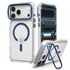 Spigen Ultra Hybrid Optik S Apple iPhone 18 Pro / 17 Pro tok, MagSafe, Clear Deep Blue, átlátszó-kék
