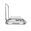 Spigen Ultra Hybrid Optik S Apple iPhone 18 Pro Max / 17 Pro Max tok, MagSafe, Clear Silver, átlátszó-ezüst