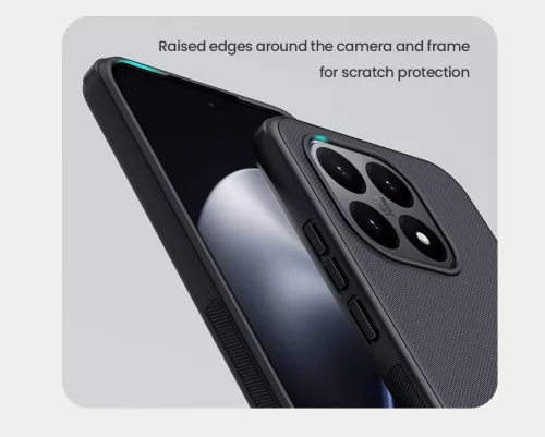 Nillkin Super Frosted PRO Xiaomi 15T műanyag hátlap tok, fekete