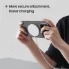 Nillkin Super Frosted PRO Apple iPhone 18 Pro / 17 Pro mágneses műanyag hátlap tok, MagSafe, fekete-átlátszó