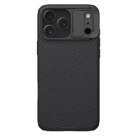   Nillkin CamShield Pro Apple iPhone 18 Pro Max / 17 Pro Max műanyag hátlap tok kameravédelemmel, MagSafe, fekete