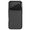 Nillkin CarboProp Aramid Apple iPhone 18 Pro Max / 17 Pro Max mágneses műanyag hátlap tok, fekete