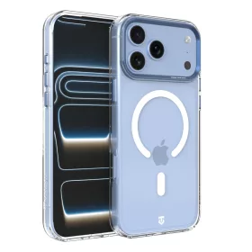   Tactical MagForce 2.0 Cover Apple iPhone 17 Pro Max/18 Pro Max MagSafe hátlap tok, átlátszó/kék