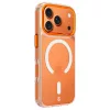 Tactical MagForce 2.0 Cover Apple iPhone 17 Pro/18 Pro MagSafe hátlap tok, átlátszó/naracssárga
