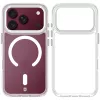 Tactical MagForce 2.0 Cover Apple iPhone 17 Pro/18 Pro MagSafe hátlap tok, átlátszó/ezüst