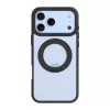 Tactical MagForce Hyperstand Apple iPhone 17 Pro Max/18 Pro Max tok, gyűrűs kitámasztóval, MagSafe, átlátszó-fekete