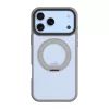 Tactical MagForce Hyperstand Apple iPhone 17 Pro Max/18 Pro Max tok, gyűrűs kitámasztóval, MagSafe, átlátszó-zöld