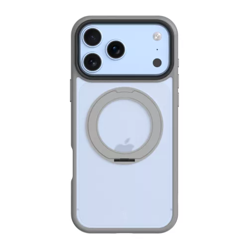 Tactical MagForce Hyperstand Apple iPhone 17 Pro Max/18 Pro Max tok, gyűrűs kitámasztóval, MagSafe, átlátszó-zöld