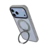Tactical MagForce Hyperstand Apple iPhone 17 Pro Max/18 Pro Max tok, gyűrűs kitámasztóval, MagSafe, átlátszó-zöld