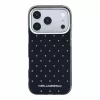 Karl Lagerfeld IML Rhinestones Allover Apple iPhone 18 Pro / 17 Pro tok, fekete