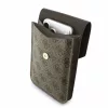 Guess PU Leather+Grained 4G Metal Logo táska / telefon tartó táska, barna