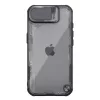 Nillkin Iceblade Prop Apple iPhone 17e / 16e mágneses műanyag hátlap tok kameravédelemmel, MagSafe, fekete