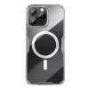 Nillkin Nature Pro Apple iPhone 16 Pro mágneses hátlap tok, átlátszó