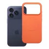 Silicone Mag Apple iPhone 18 Pro / 17 Pro szilikon hátlap tok, MagSafe, narancs