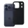 Silicone Mag Apple iPhone 18 Pro / 17 Pro szilikon hátlap tok, kameravédelemmel, MagSafe, fekete