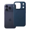 Silicone Mag Apple iPhone 18 Pro / 17 Pro szilikon hátlap tok, kameravédelemmel, MagSafe, kék