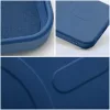 Silicone Mag Apple iPhone 18 Pro / 17 Pro szilikon hátlap tok, kameravédelemmel, MagSafe, kék