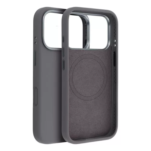 Forcell F-Protect Apple iPhone 18 Pro / 17 Pro szilikon hátlap tok, MagSafe, szürke