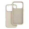 Forcell F-Protect Apple iPhone 18 Pro / 17 Pro szilikon hátlap tok, MagSafe, antik fehér