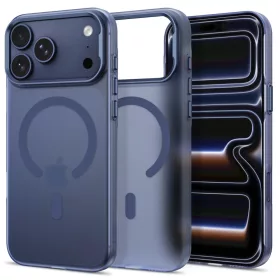   Tech-Protect MagZero Apple iPhone 18 Pro Max / 17 Pro Max tok, MagSafe, Deep Blue, sötétkék