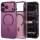 Tech-Protect MagZero Apple iPhone 18 Pro Max / 17 Pro Max tok, MagSafe, Dark Cherry, lila