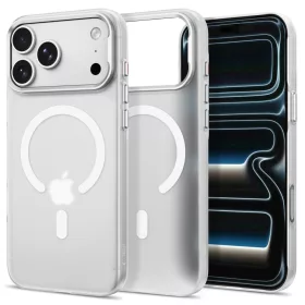   Tech-Protect MagZero Apple iPhone 18 Pro / 17 Pro tok, MagSafe, Matte White, fehér