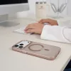 Tech-Protect MagZero Apple iPhone 18 Pro / 17 Pro tok, MagSafe, Desert Gold, barna-arany